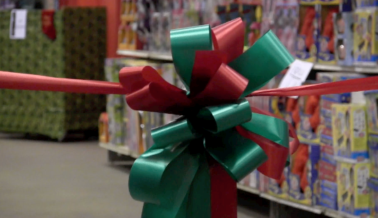 Salvation Army Christmas Depot Ribbon Cutting