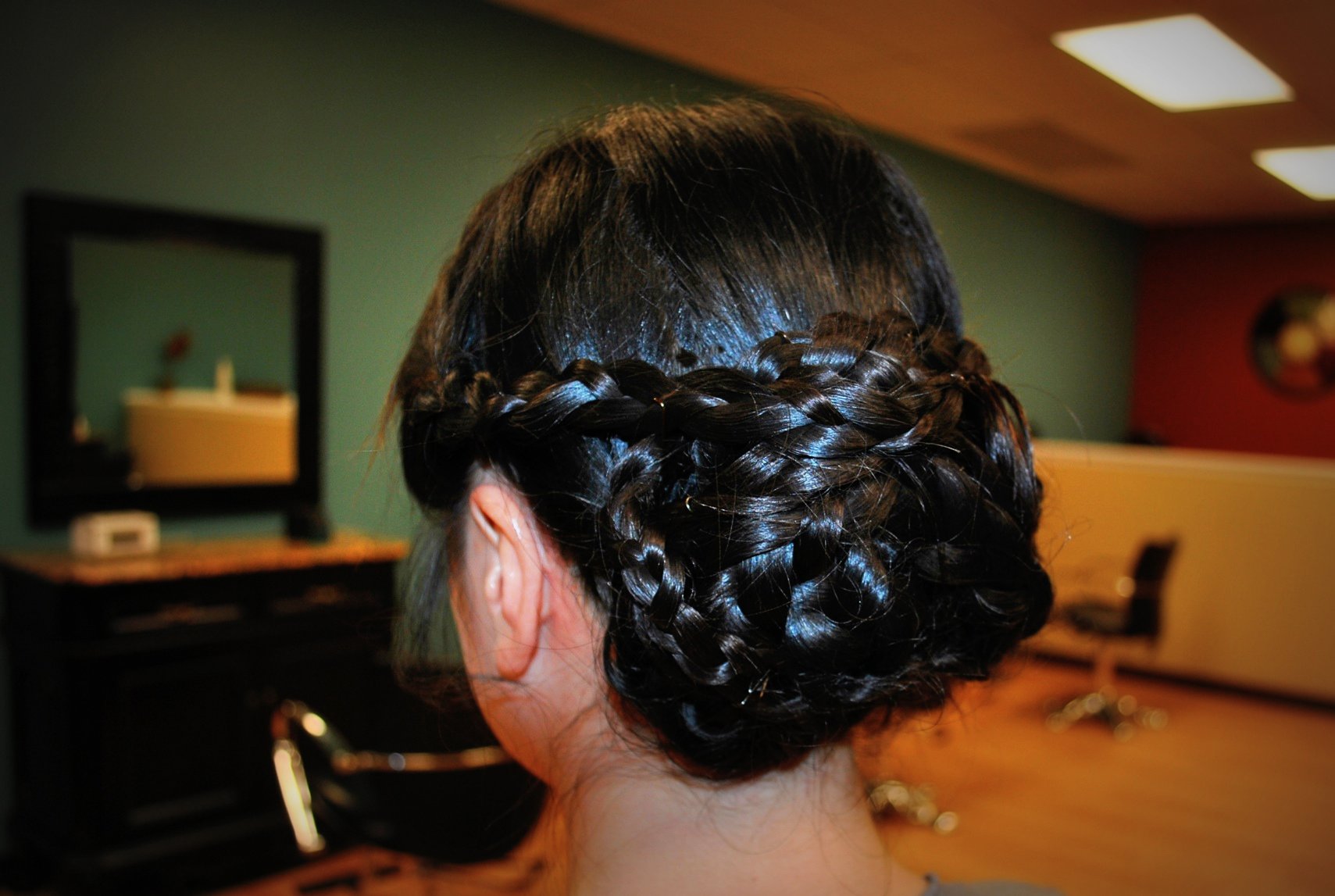 Braided Bun Simply Chic Salon