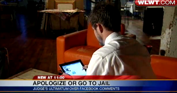 court orders man to apologize on facebook