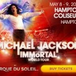 Ticket Giveaway **Closed** :  Michael Jackson- The Immortal World ..