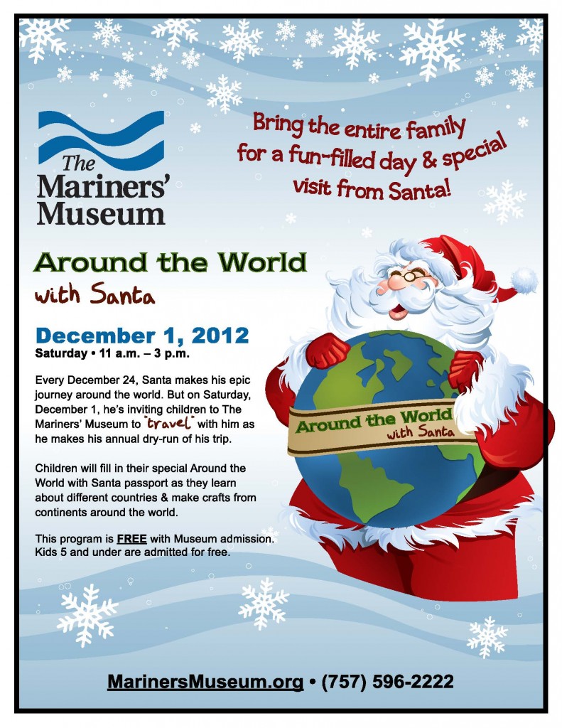 around the world with santa