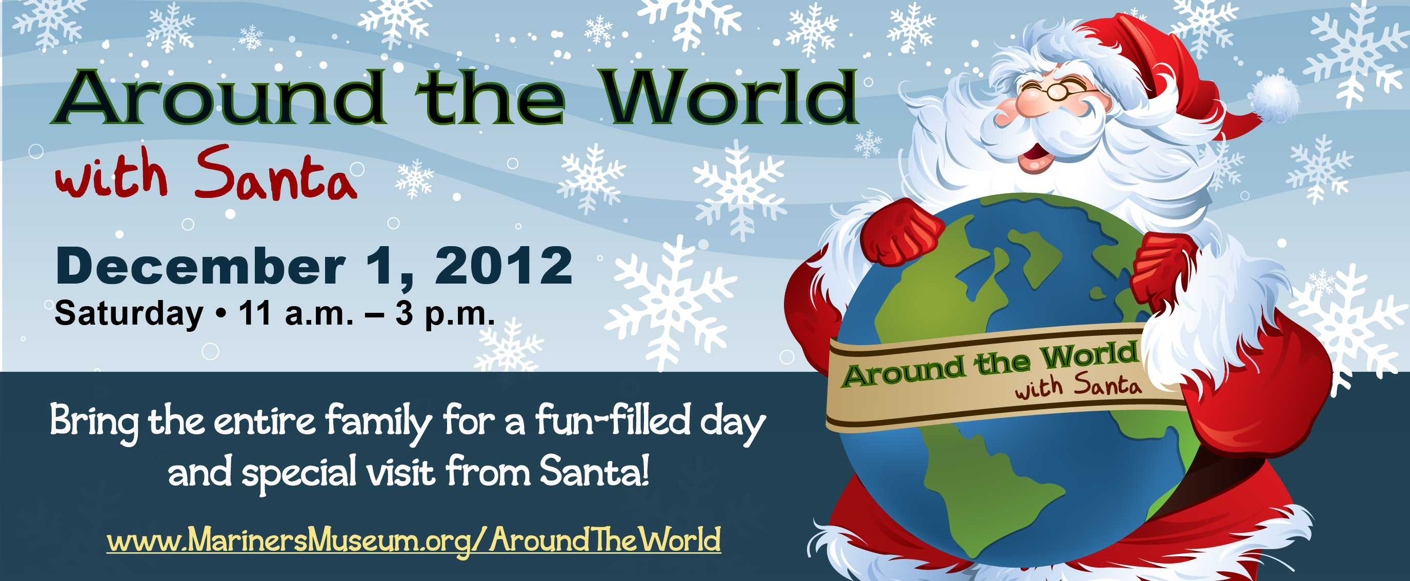 around the world with santa
