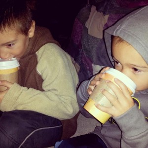 hot chocolate from daily grind 