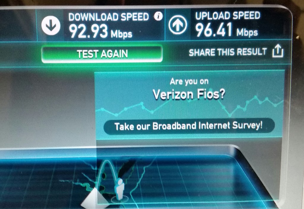 fios internet speed test