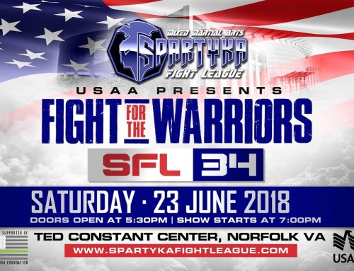 **CLOSED**Ticket Giveaway – Spartyka Fight League 34 “Fight For The Warriors”