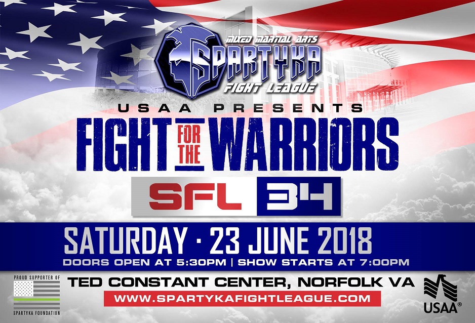 spartyka fight league fight for the warriors